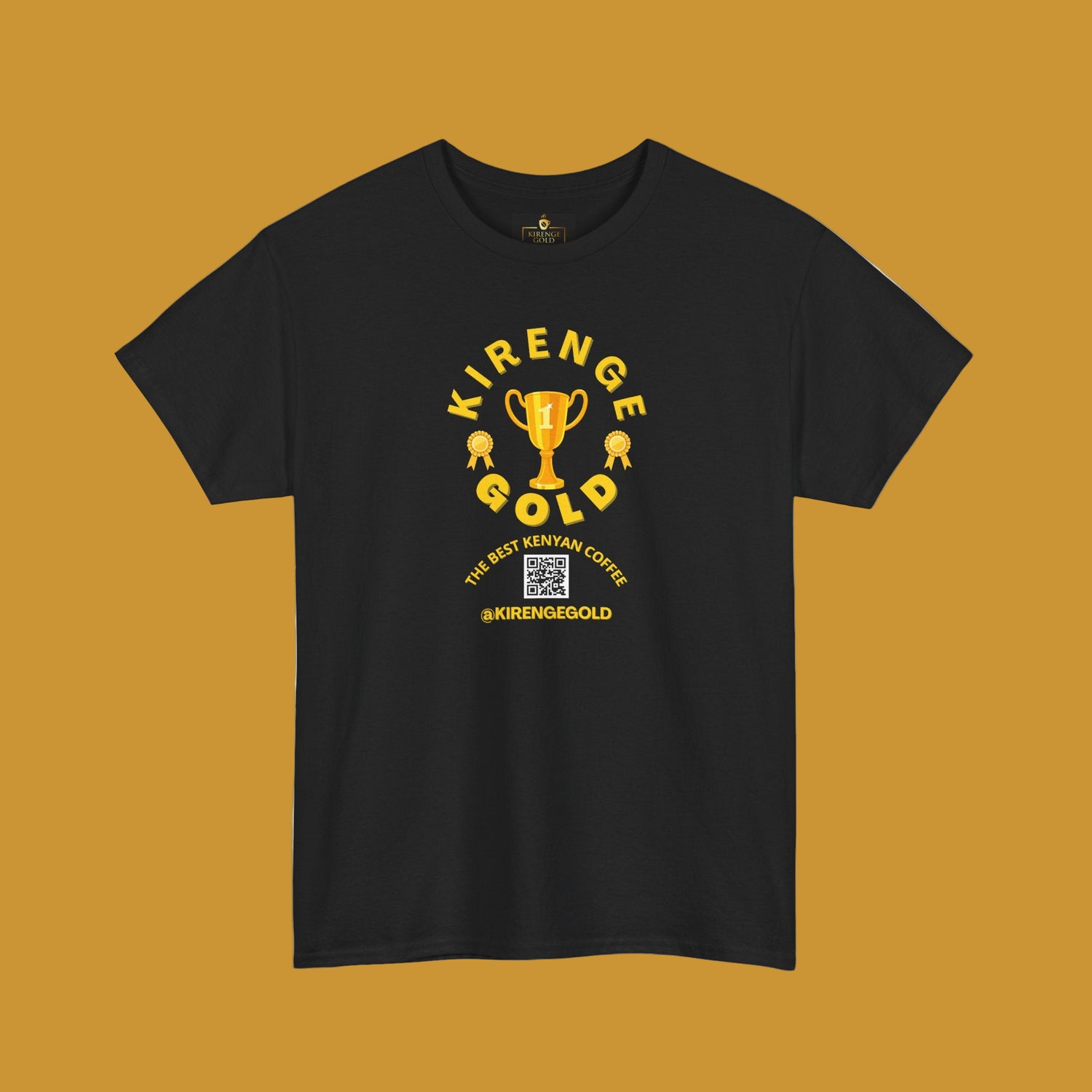 Kirenge Gold Unisex Tee - Celebrate Success, Trendy Cotton Shirt for Casual Wear - Kirenge Gold LLC