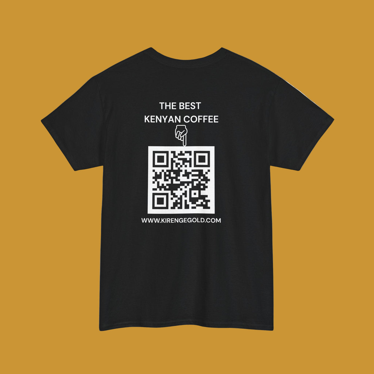 QR Code Unisex Heavy Cotton Tee, Casual Wear, Tech Enthusiast Shirt - Kirenge Gold LLC
