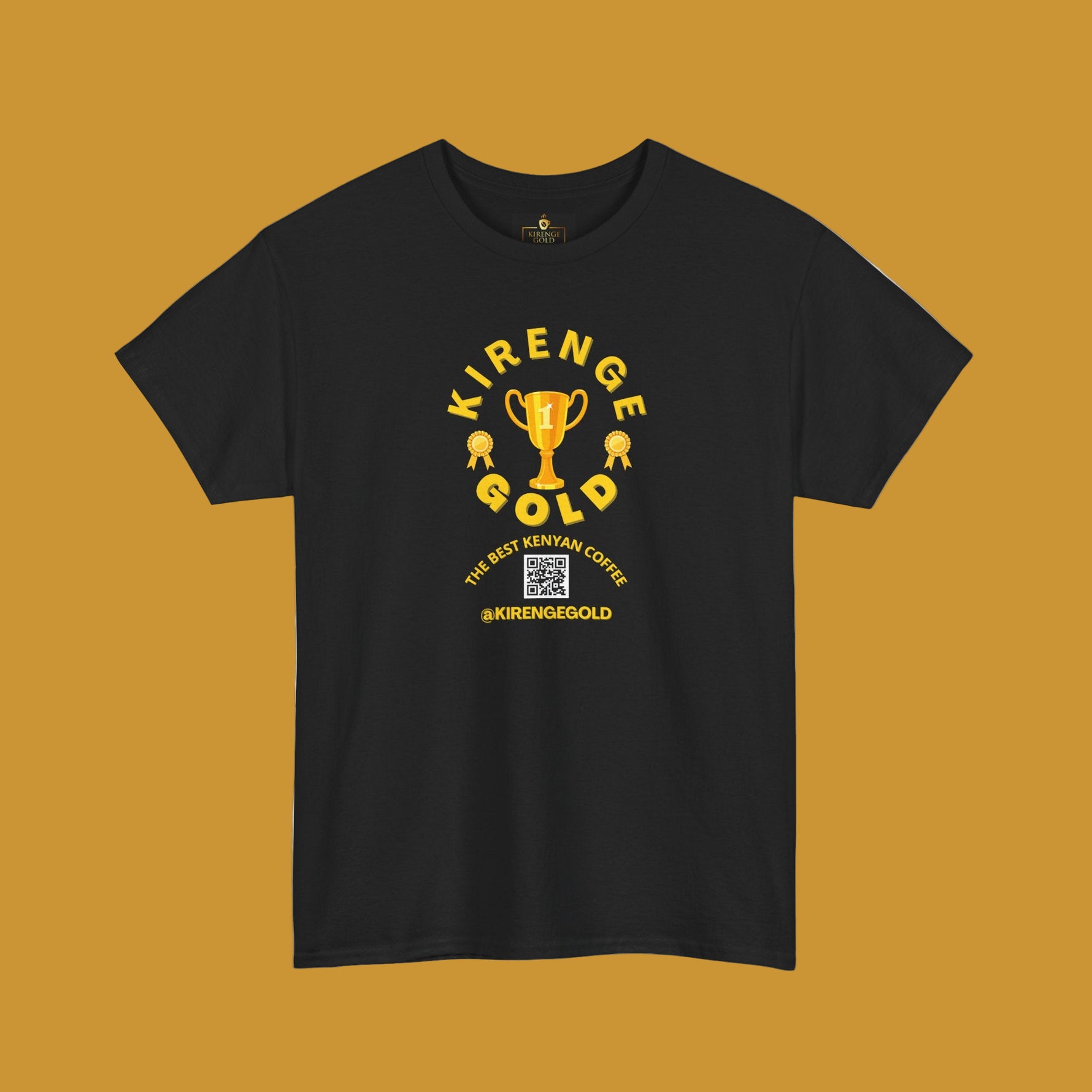 Kirenge Gold Unisex Tee - Celebrate Success, Trendy Cotton Shirt for Casual Wear - Kirenge Gold LLC