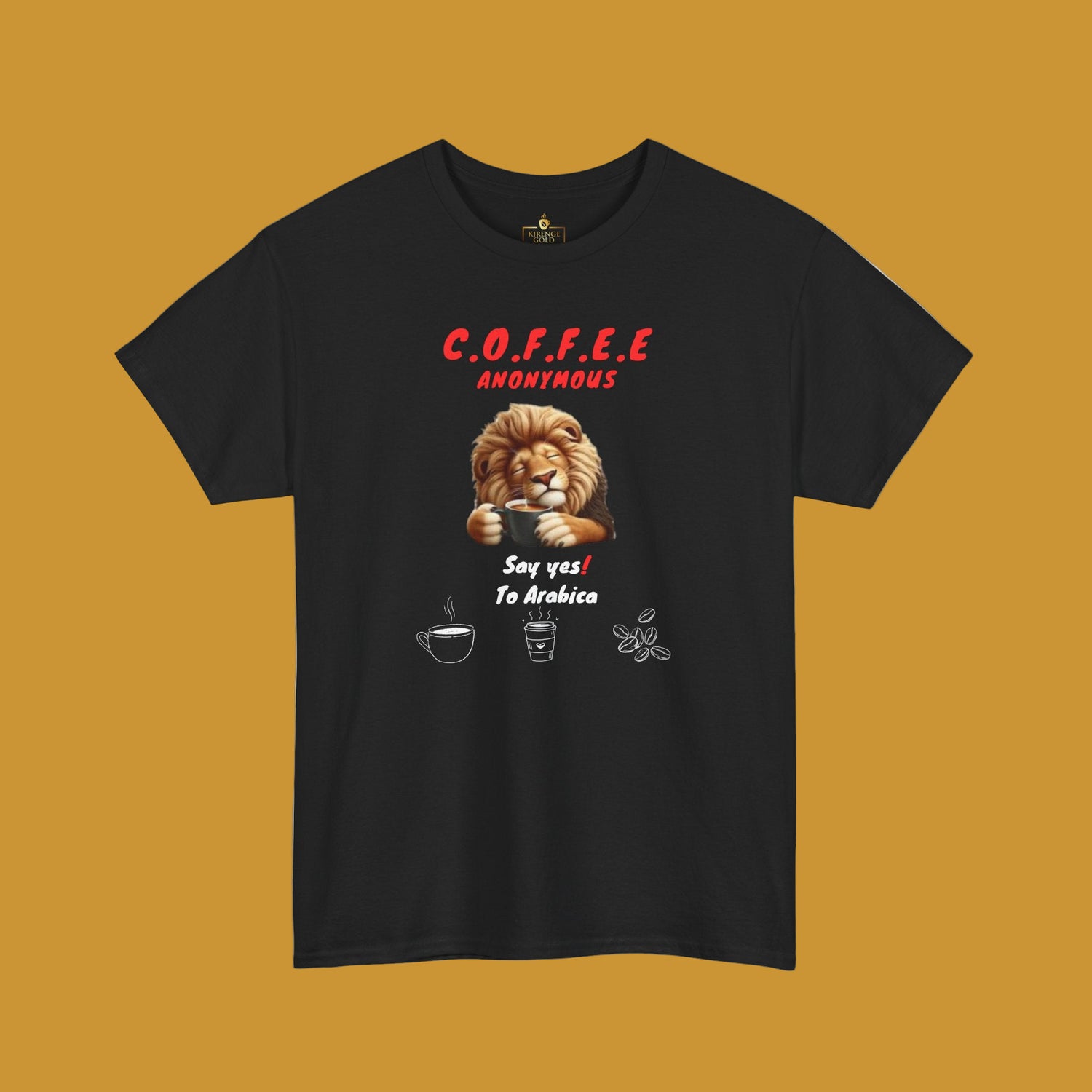 Dare Coffee Tee, Unisex T-Shirt, Coffee Lovers Gift, Caffeine Enthusiast Apparel, Casual Wear, Gift for Coffee Addicts - Kirenge Gold LLC