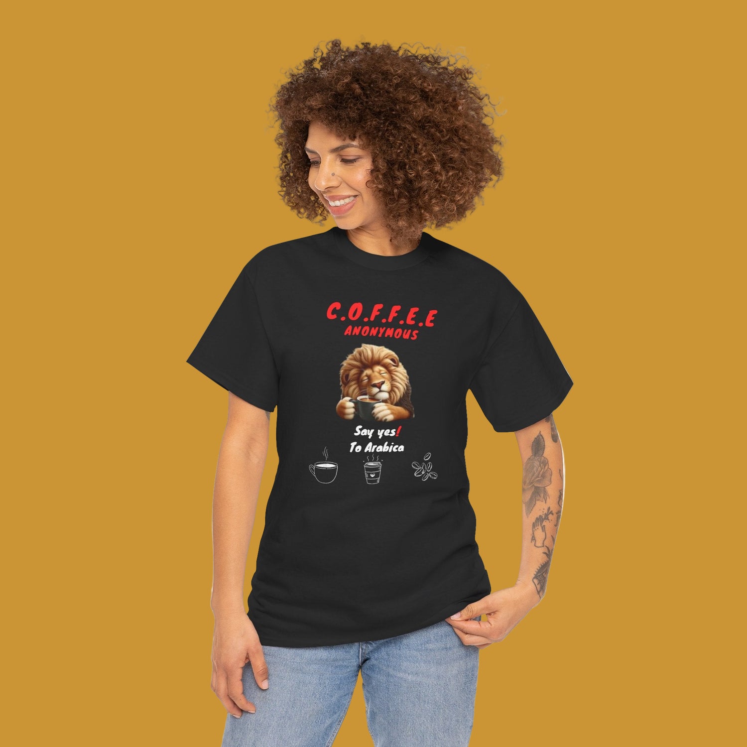 Dare Coffee Tee, Unisex T-Shirt, Coffee Lovers Gift, Caffeine Enthusiast Apparel, Casual Wear, Gift for Coffee Addicts - Kirenge Gold LLC