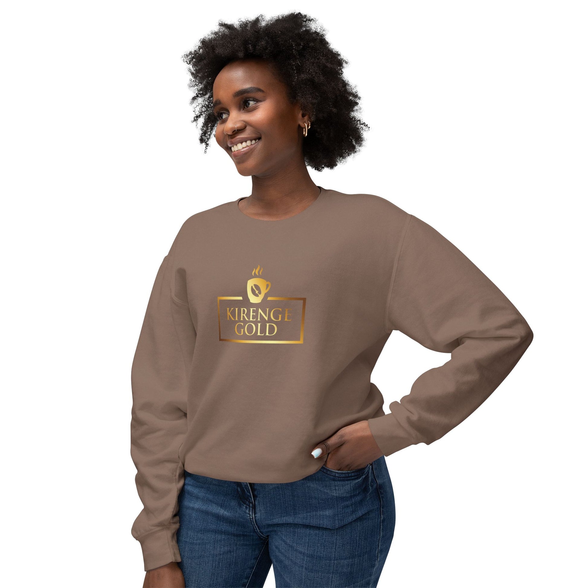 Unisex Lightweight Crewneck Sweatshirt - Perfect Gift for Coffee Lovers