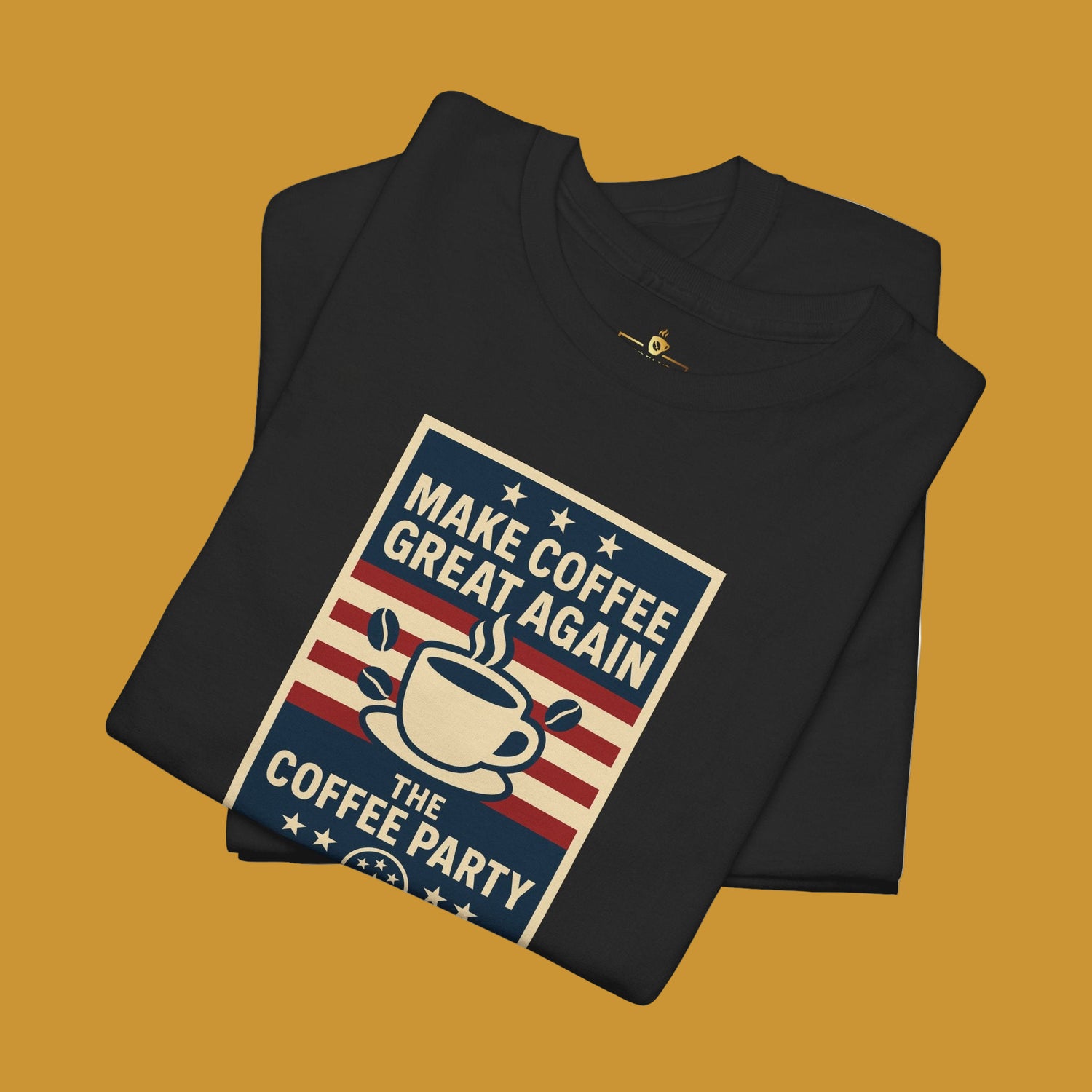 Coffee Party Tee, Unisex Cotton T-Shirt, Funny Coffee Lover Shirt, Gift for Baristas, Perfect for Coffee Enthusiasts - Kirenge Gold LLC