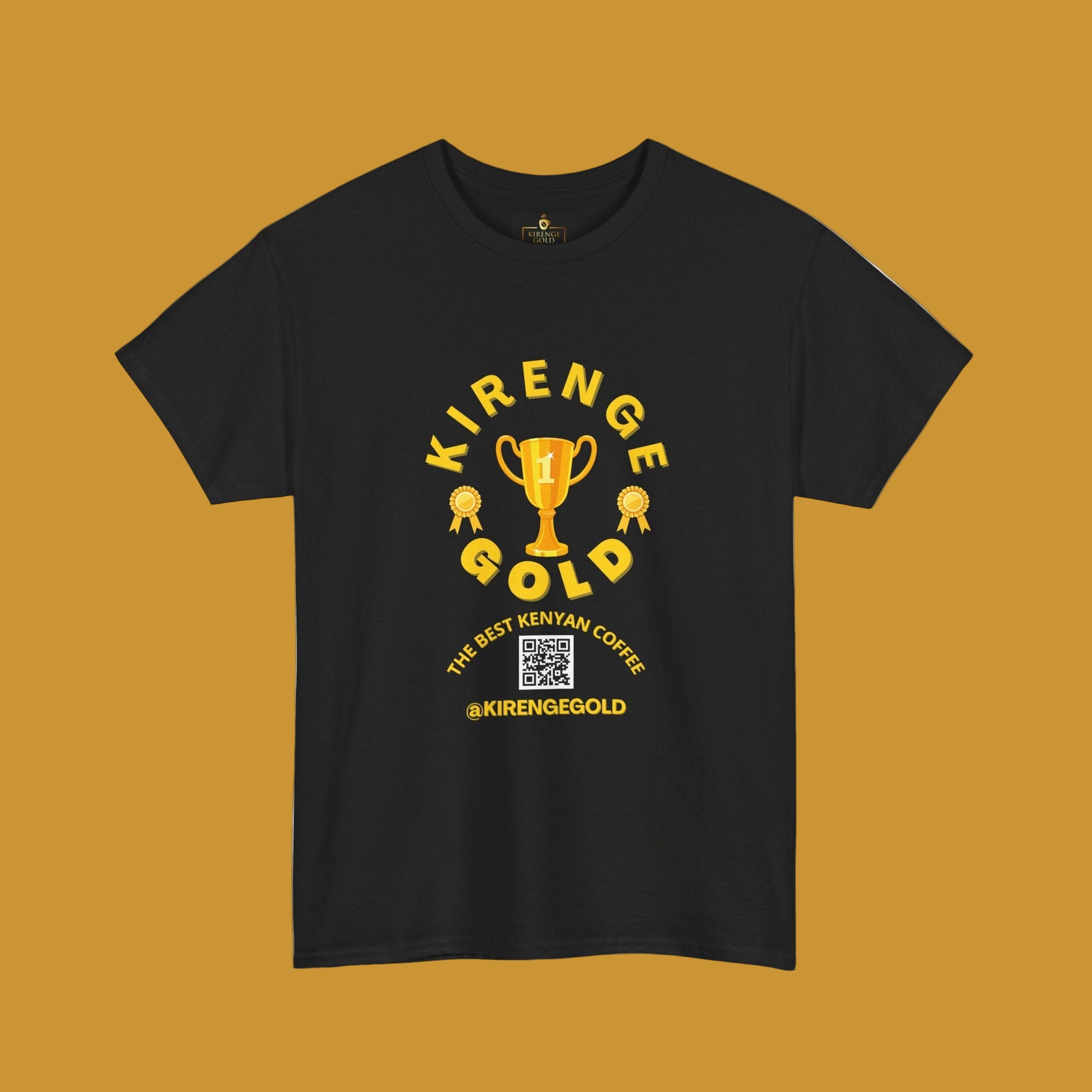 Kirenge Gold Unisex Tee - Celebrate Success, Trendy Cotton Shirt for Casual Wear - Kirenge Gold LLC