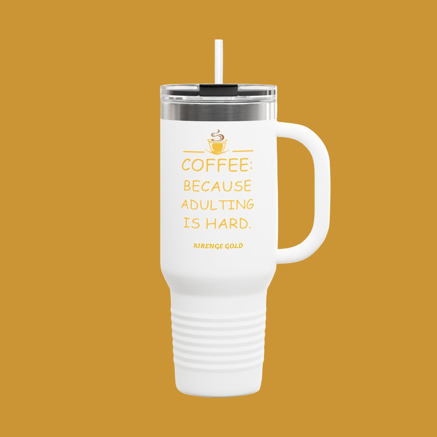 Insulated Travel Mug, 40oz - Kirenge Gold LLC