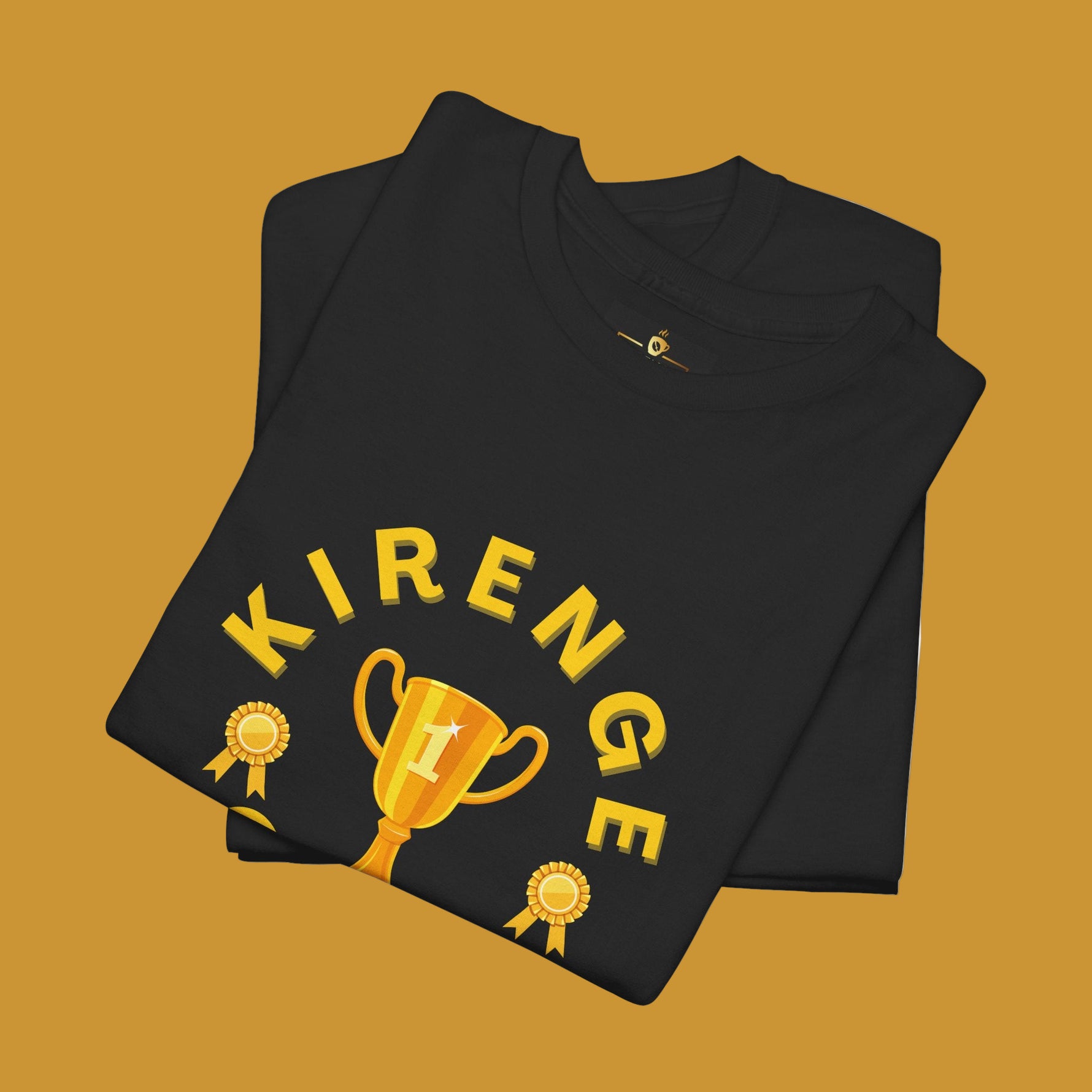 Kirenge Gold Unisex Tee - Celebrate Success, Trendy Cotton Shirt for Casual Wear - Kirenge Gold LLC