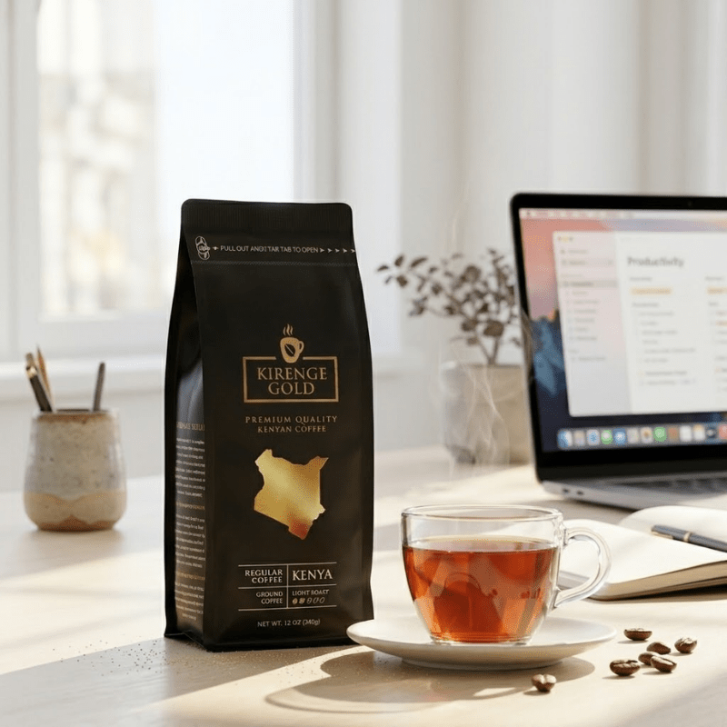 Kenya AA Light Roast Coffee - Kirenge Gold LLC