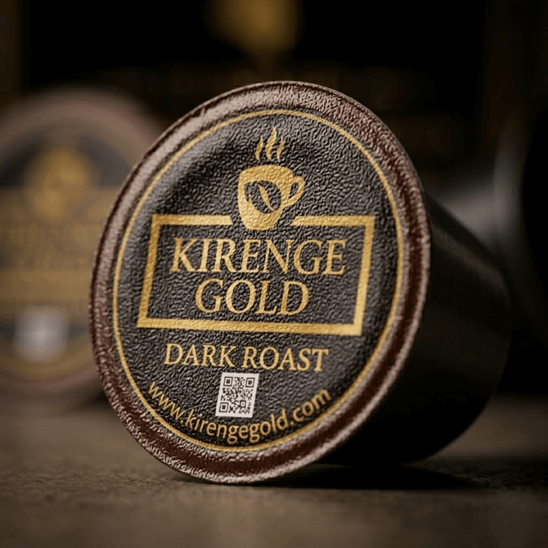 Dark Roast Coffee Pods | Keurig® Compatible - Kirenge Gold LLC