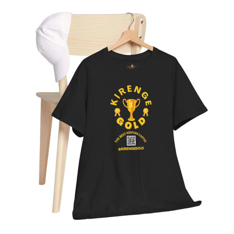 Kirenge Gold Unisex Tee - Celebrate Success, Trendy Cotton Shirt for Casual Wear - Kirenge Gold LLC