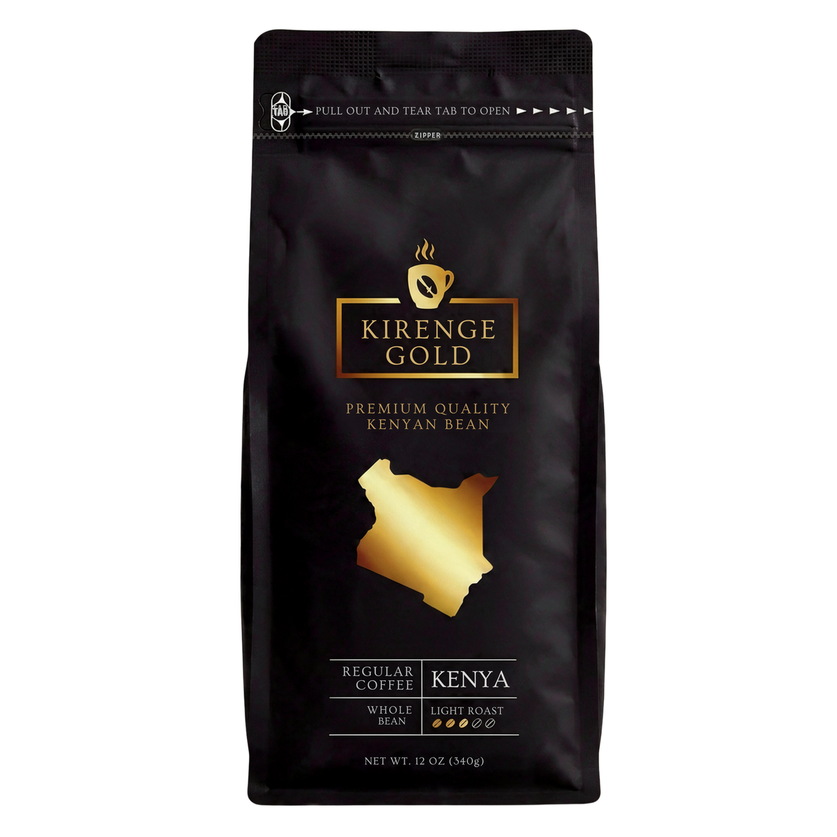 Kenya Arabica Coffee Beans - Light Roast - Kirenge Gold LLC