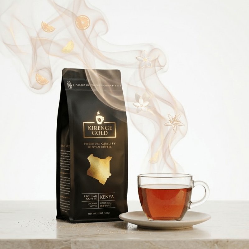 Kenya AA Light Roast Coffee - Kirenge Gold LLC