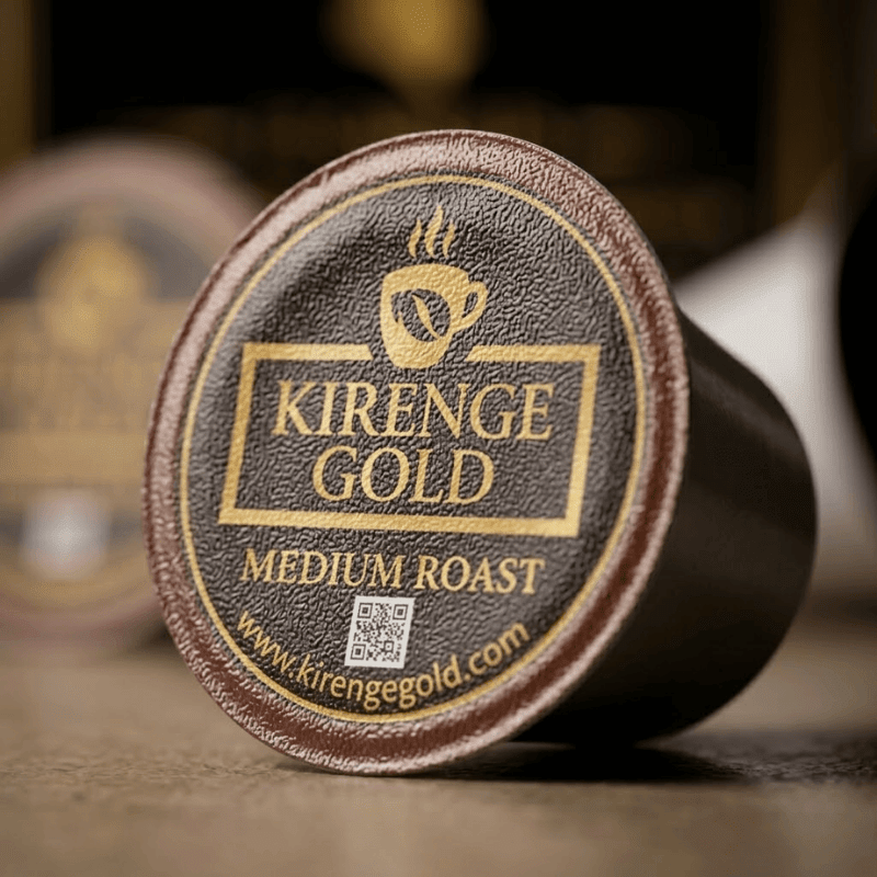 Medium Roast Coffee Pods | Keurig® Compatible - Kirenge Gold LLC