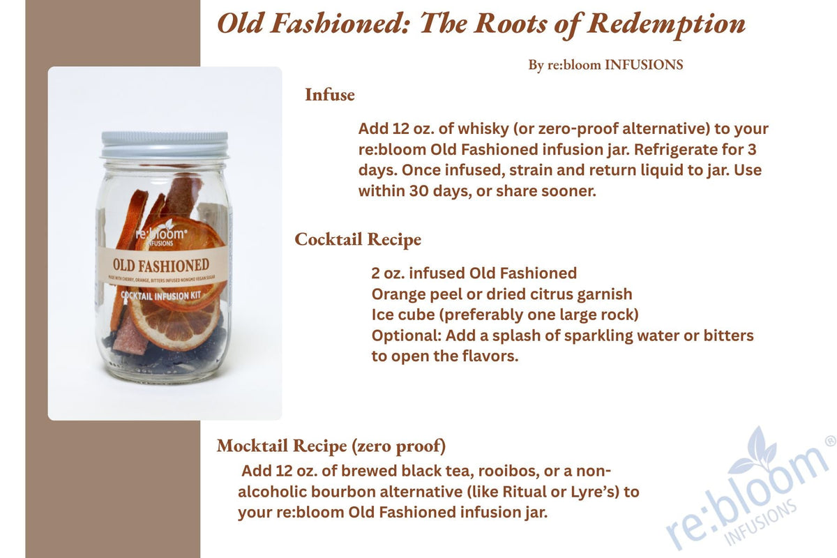 Old Fashioned Cocktail Infusion Kit - Kirenge Gold LLC